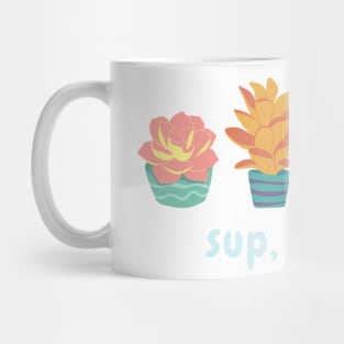 sup, succa? (light text) Mug